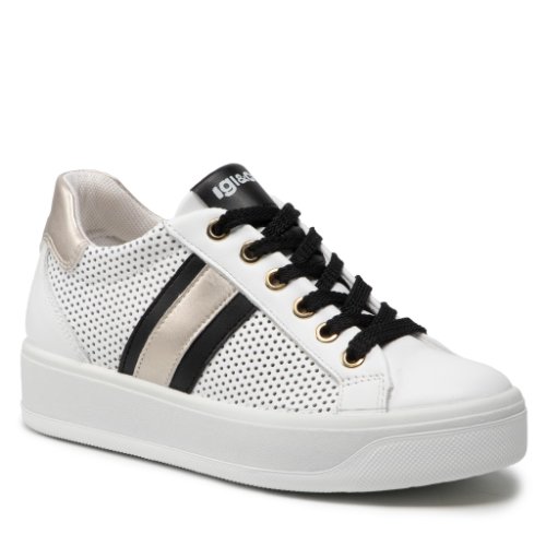 Sneakers igi&co - 1659222 bianco/or