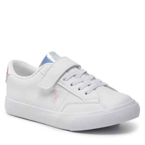 Sneakers polo ralph lauren - theron iv ps rf103549 s white/iridscnt/pk