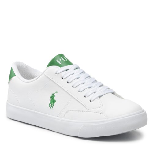 Sneakers polo ralph lauren - theron iv rf103547 white/green
