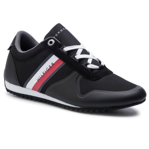 Sneakers tommy hilfiger - essential modern mesh runner fm0fm02270 black 990