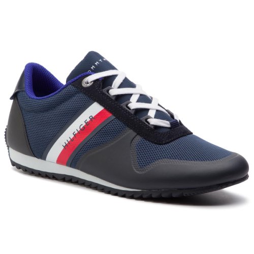 Sneakers tommy hilfiger - essential modern mesh runner fm0fm02270 midnight 403