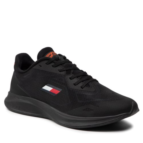 Sneakers tommy hilfiger - ts sleek 1 fd0fd00034 black bds