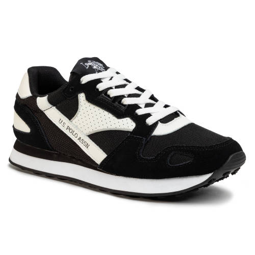 Sneakers u.s. polo assn. - justin flash4117s0/ym1 blk/whi