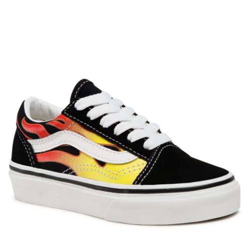 Teniși vans - old skool vn0a5aoaxey1 (flame) black/true white
