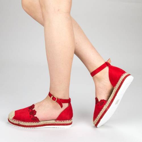 Pantofi casual dama fs5 red (098) mei