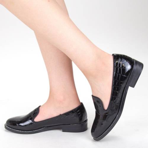 Pantofi casual dama gh19120 black (045) mei