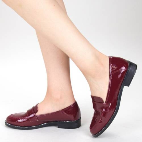 Pantofi casual dama gh19121 maroon (091) mei