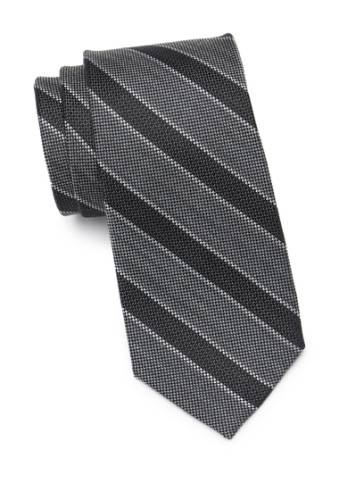 Accesorii barbati ben sherman striped tie black