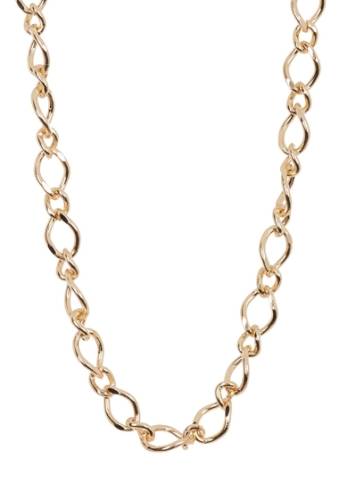 Bijuterii femei 14th union linked slider necklace gold