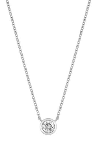 Bijuterii femei bony levy 14k gold round-cut diamond pendant necklace - 016 ctw 14k white gold