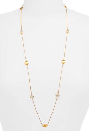 Bijuterii femei dean davidson knockout charm necklace moonstone gold