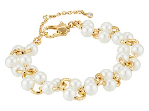Bijuterii femei kate spade new york nouveau pearls bracelet white multi