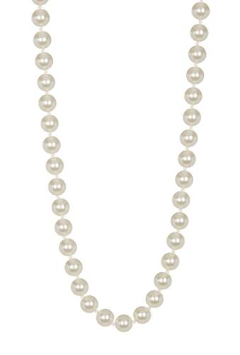 Bijuterii femei nordstrom rack 18 imitation pearl necklace white-silver