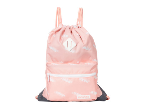 Genti femei adidas classic 3s sackpack glory pink core aopwhiteonix