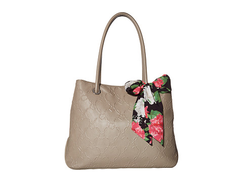 Genti femei betsey johnson heart tote with scarf stone