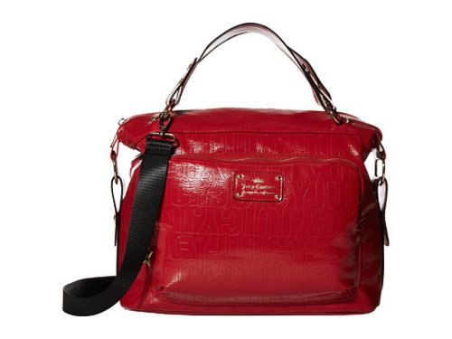 Genti femei juicy couture ever after large satchel cherry
