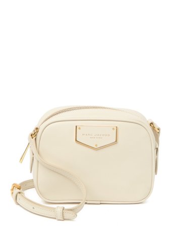 Genti femei marc jacobs voyager square crossbody bag ivory