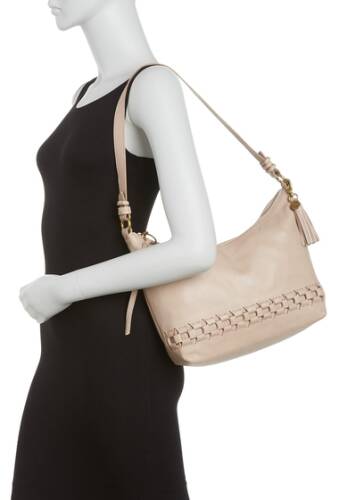 Genti femei the sak collective keira embossed leather hobo bag truf rg it