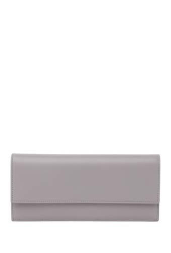 Genti femei tumi slim envelope leather wallet grey