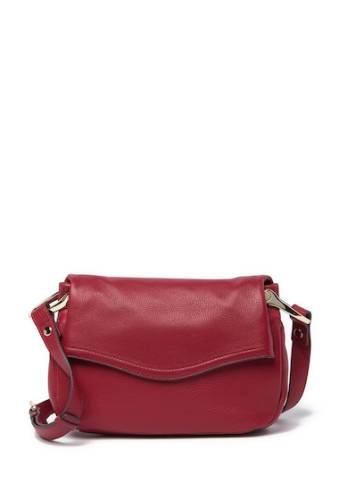 Genti femei vince camuto clem leather crossbody bag red 01