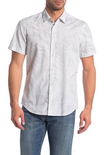 Imbracaminte barbati boss rash regular fit stripe wrinkle print shirt med bge