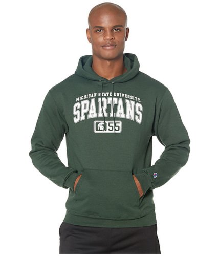 Imbracaminte barbati champion michigan state spartans ecoreg powerblendreg hoodie dark green 2