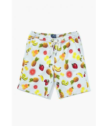 Imbracaminte barbati forever21 assorted fruit print shorts bluemulti
