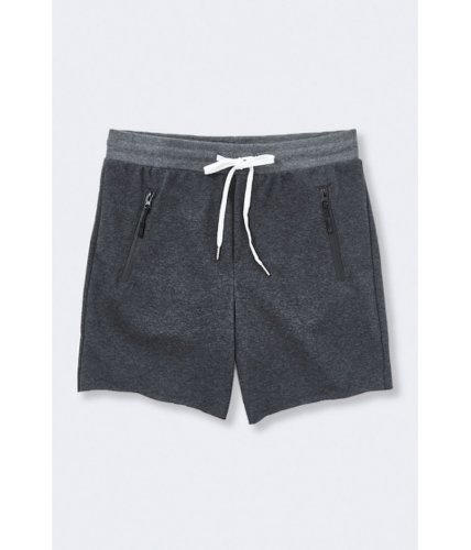 Imbracaminte barbati forever21 french terry drawstring shorts charcoal