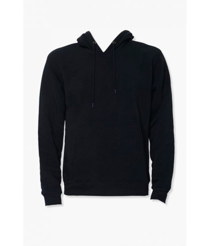 Imbracaminte barbati forever21 kangaroo pocket hoodie black