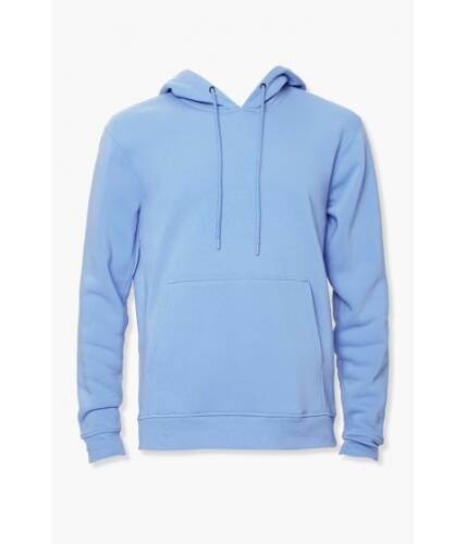 Imbracaminte barbati forever21 kangaroo pocket hoodie light blue