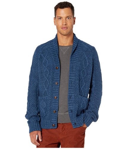 J.crew Imbracaminte barbati jcrew rugged cotton cable-knit shawl-collar cardigan sweater heather nightfall