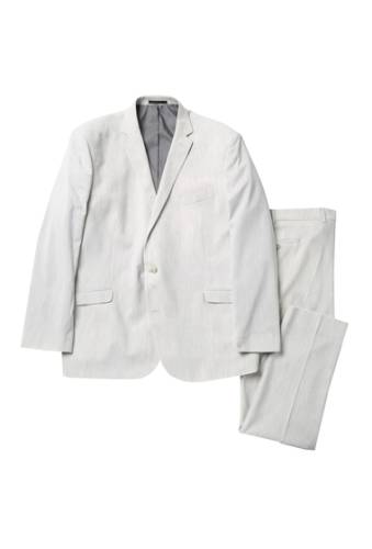 Imbracaminte barbati kenneth cole reaction technicole 2-piece suit big tall 050lt grey