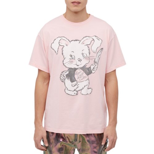 Imbracaminte barbati moschino killer bunny t-shirt pink