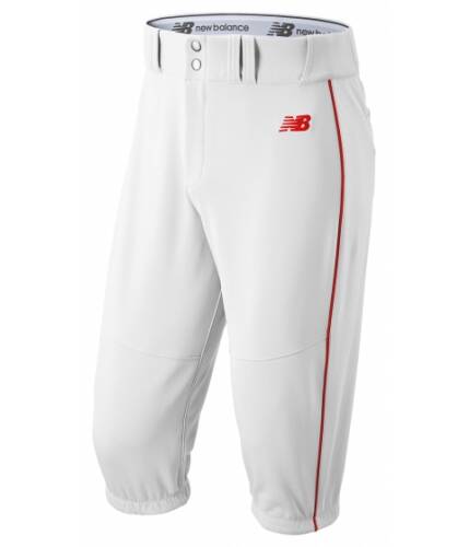 Imbracaminte barbati new balance men\'s charge baseball piped knicker white with red