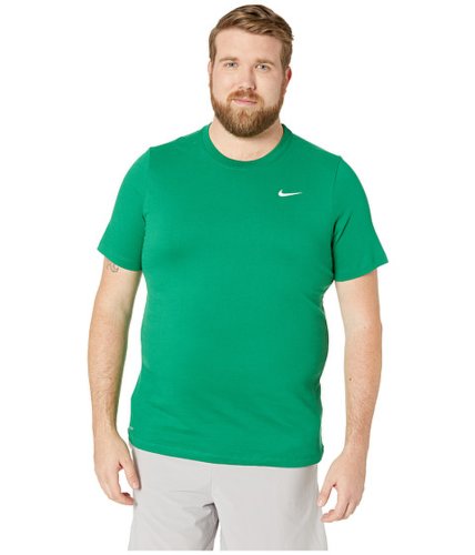 Imbracaminte barbati Nike big amp tall dry tee dri-fit cotton crew solid pine greenwhite