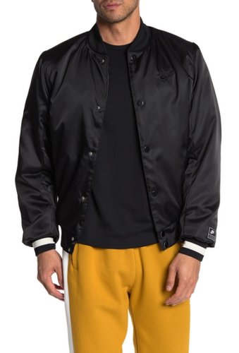 Imbracaminte barbati nike woven logo varsity jacket blackblacksail