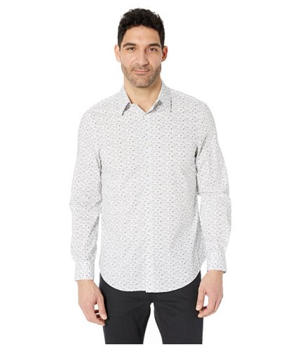 Imbracaminte barbati perry ellis conversational print stretch shirt ink