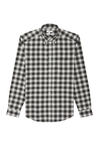 Imbracaminte barbati reiss firenze blurred check print shirt black