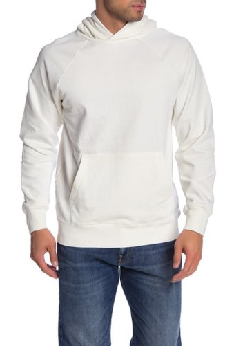 Imbracaminte barbati slate stone solid knit hoodie white