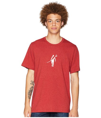 Imbracaminte barbati toes on the nose dawn patrol t-shirt heather burnt red