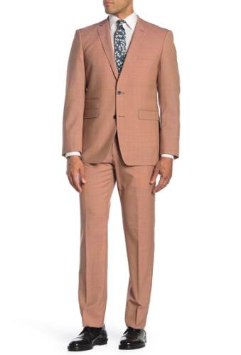 Imbracaminte barbati vince camuto light orange solid slim fit 2-piece suit light orange solid