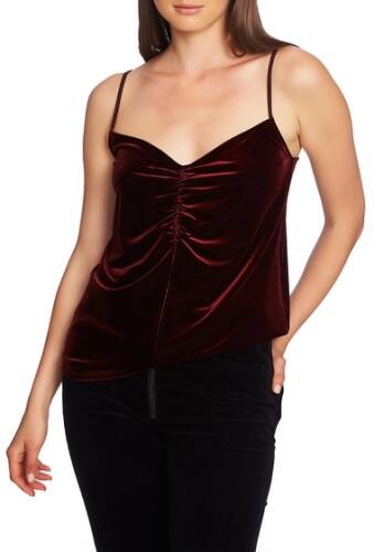 Imbracaminte femei 1state ruched front velvet camisole dkoxbldvlvt