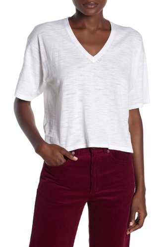 Imbracaminte femei 360 cashmere ellen v-neck t-shirt white