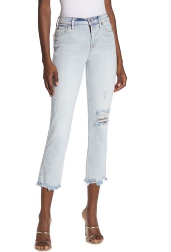 Imbracaminte femei 7 for all mankind edie high waist cropped straight jeans lvc2