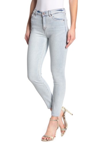 Imbracaminte femei 7 for all mankind high waisted skinny ankle jean luxvcloud