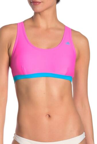 Imbracaminte femei adidas swimwear crossback bikini top neon pink