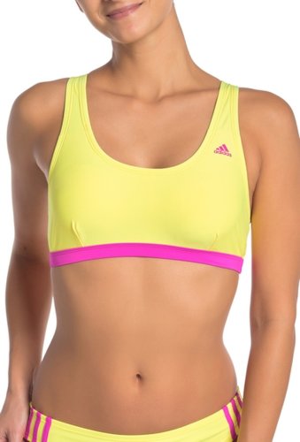 Imbracaminte femei adidas swimwear crossback bikini top neon yello