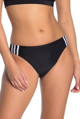 Imbracaminte femei adidas swimwear sport 3-stripes hipster bikini bottoms black