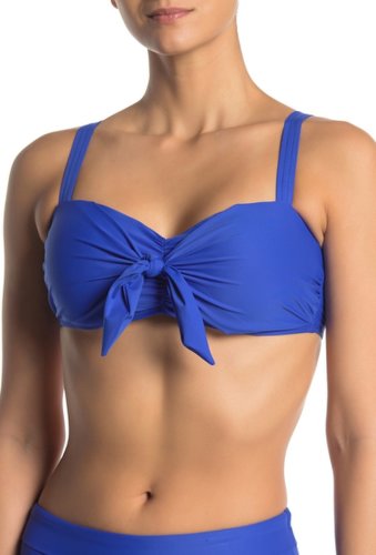Imbracaminte femei athena front tie underwire bikini top cobalt