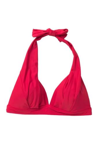 Imbracaminte femei athena solid halter bikini top red